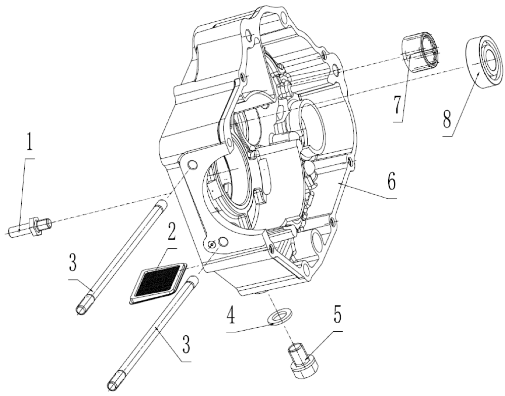 38 Right Crankcase