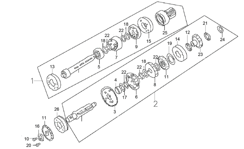 41 Slow Down Subassembly