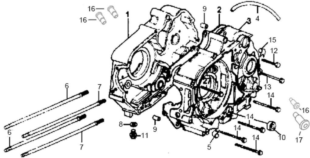 38 Crankcase