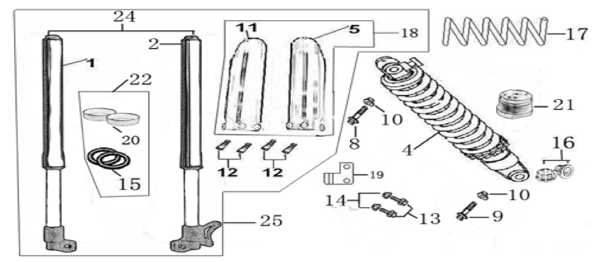 04 Front & Rear Absorber