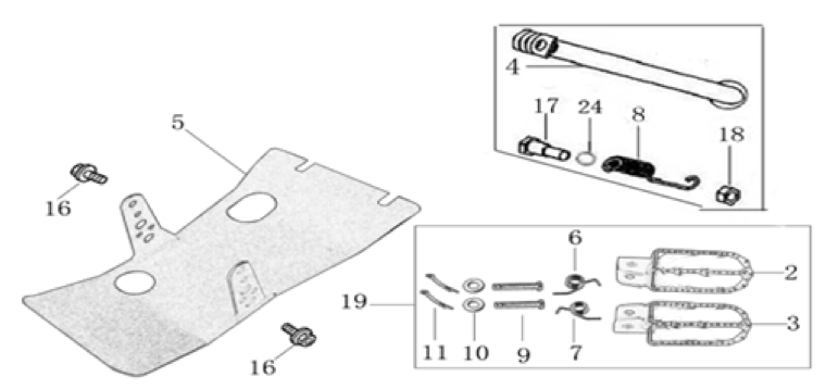 09 Foot Peg Assy