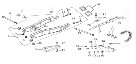 10 Swing Arm Assy
