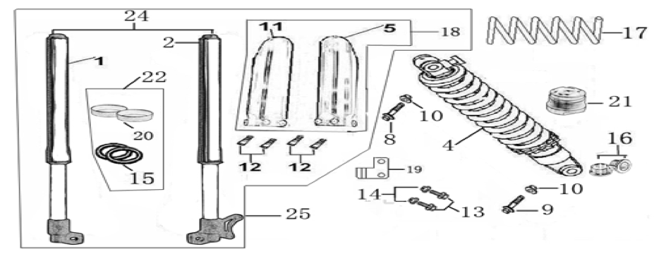 03 Front & Rear Absorber