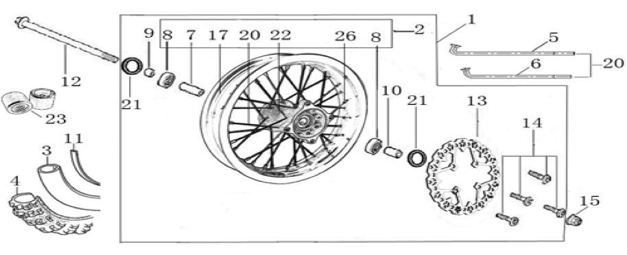 06 Front Wheel Assy