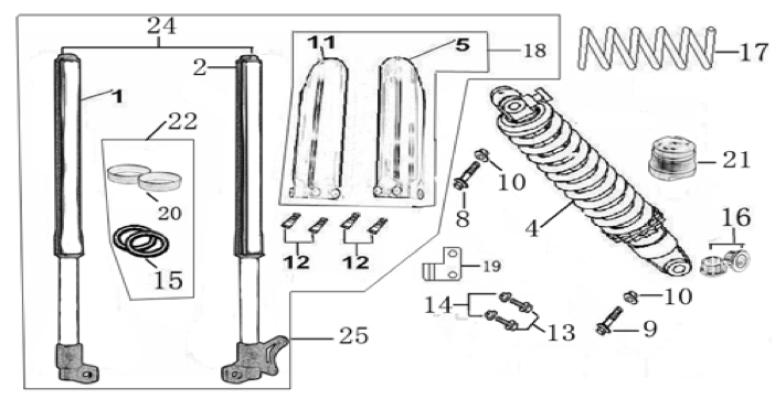 04 Front & Rear Absorber