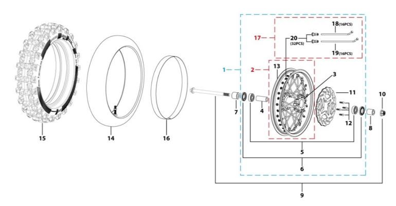 06 Front Wheel Assy