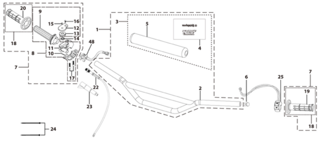 01 Handle Bar Assembly