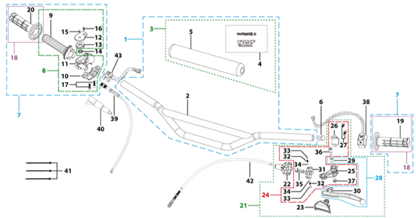 01 Handle Bar Assembly