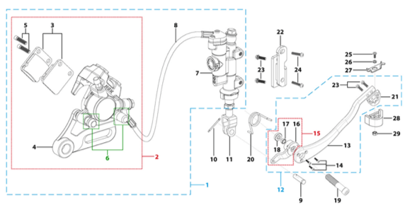  12 Rear Brake