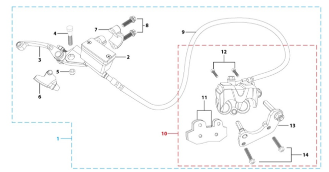 05 Front Brake Assy