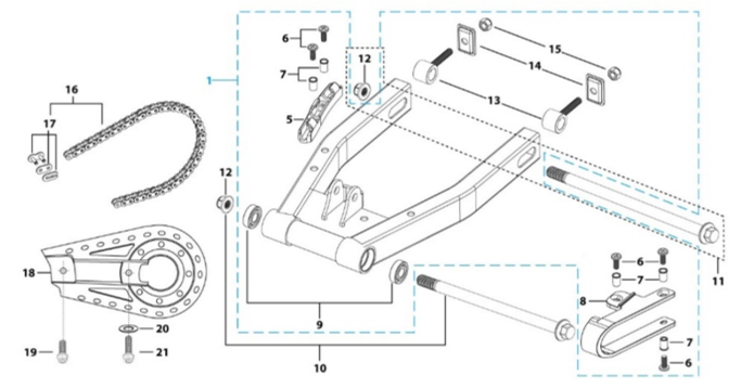 10 Swing Arm Assy