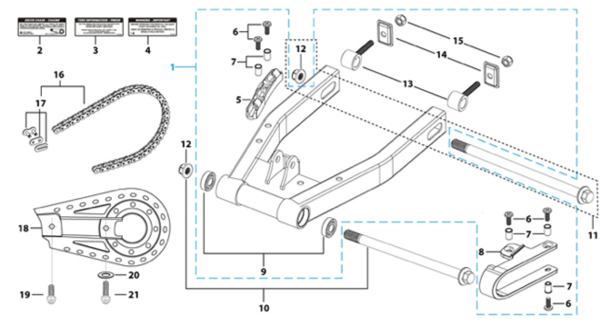 10 Swing Arm Assy