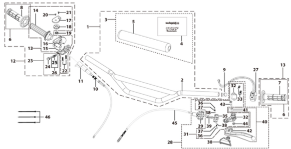 01 Handle Bar Assembly