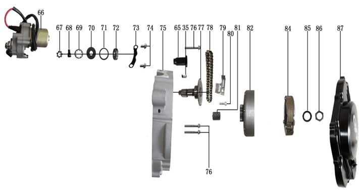 34 Starter Motor / Clutch