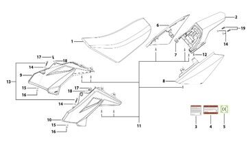 14 Seat & Plastic Kit