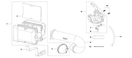 08 Air Filter / Carbi