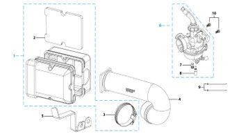 08 Air Filter / Carbi
