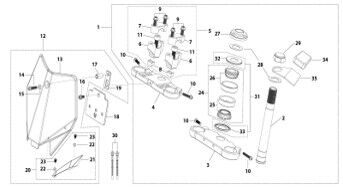 02 Steering Stem Assembly