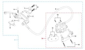 05 Front Brake Assy