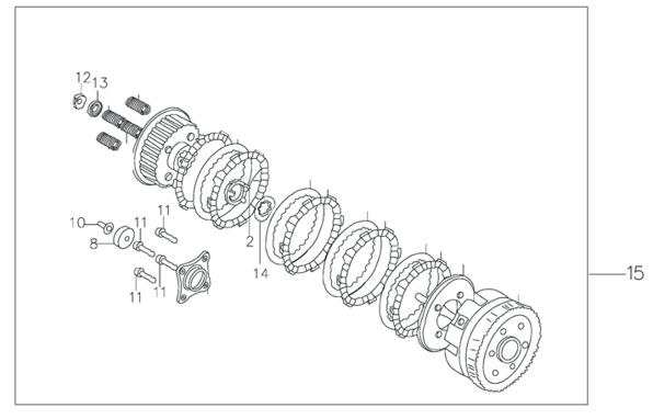 40 Clutch Component Part 