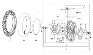 11 Rear Wheel Assy