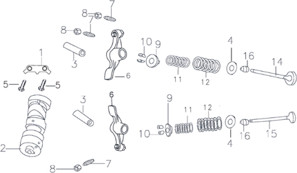33 Camshaft Assy