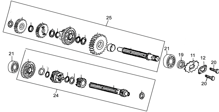 39 Transmission Shafts