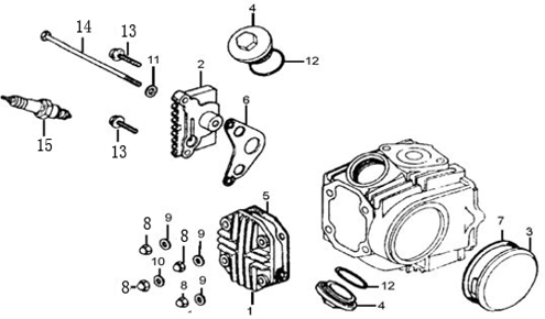 31 Head Comp, Cylinder
