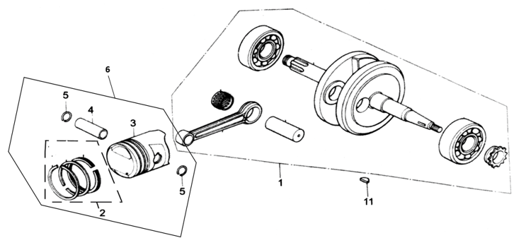 38 Crankshaft & Piston