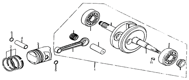 38 Crankshaft / Piston