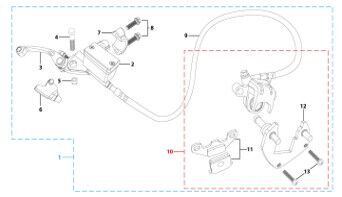 05 Front Brake Assy