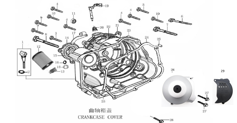 32 Crankcase Cover