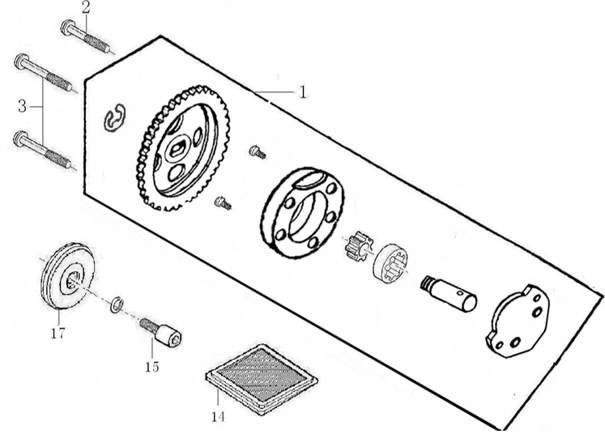 34 Oil Pump Parts