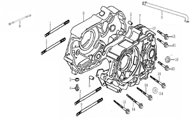 35 Crankcase 