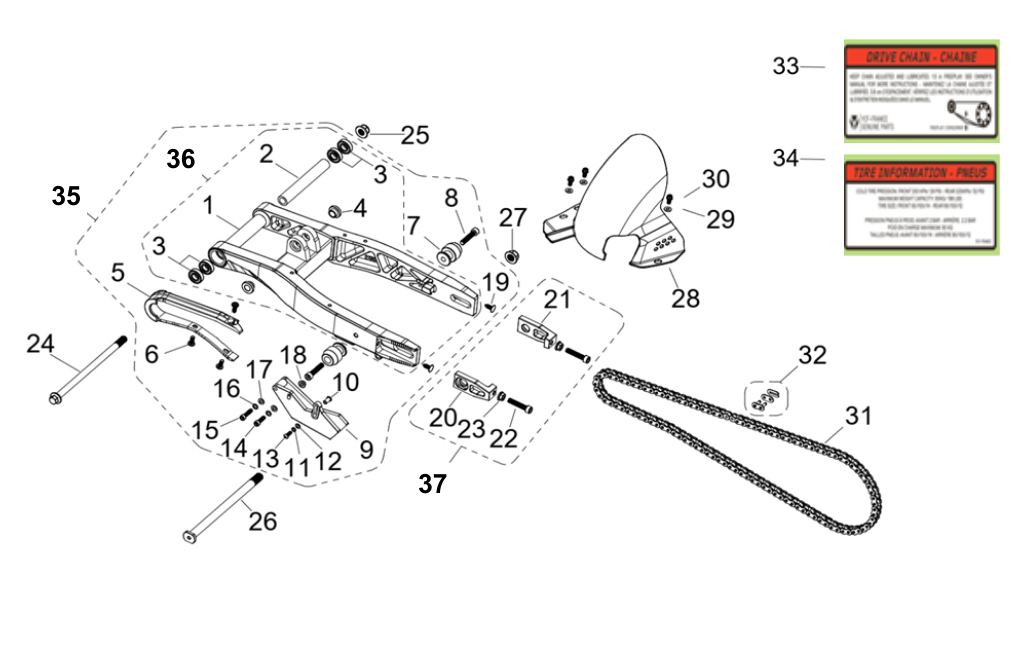 10 Swing Arm Assy