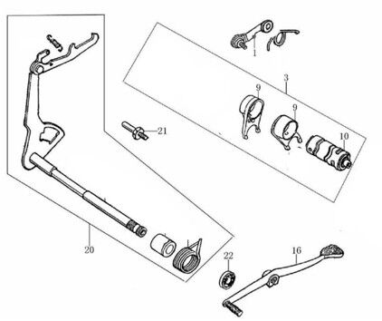 39 Gearshift Mechanism