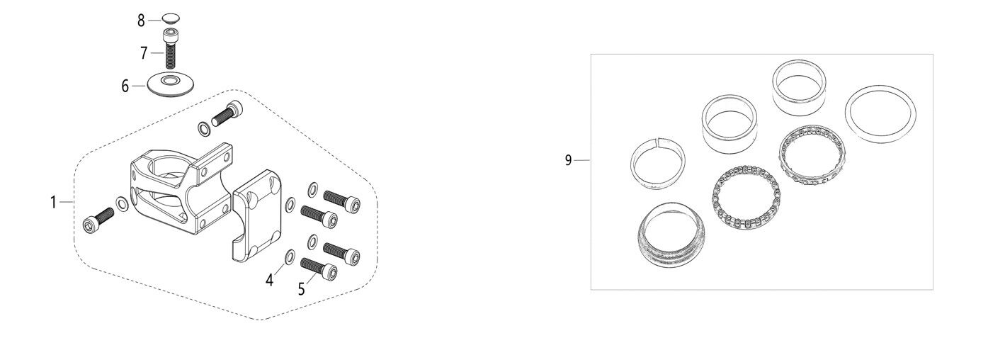 02 Steering Stem Assembly