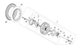 05 Rear Wheel Assy
