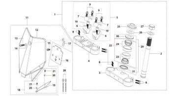 02 Steering Stem Assembly