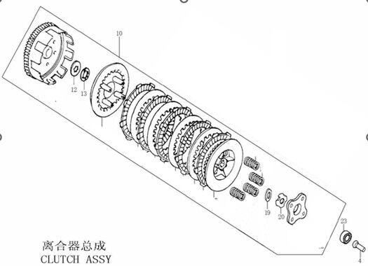 34 Clutch Assy