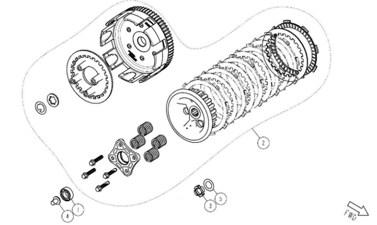 34 Clutch Assembly
