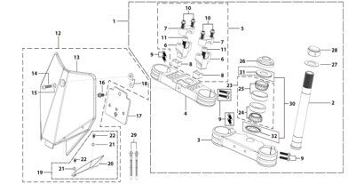 02 Steering Stem Assembly