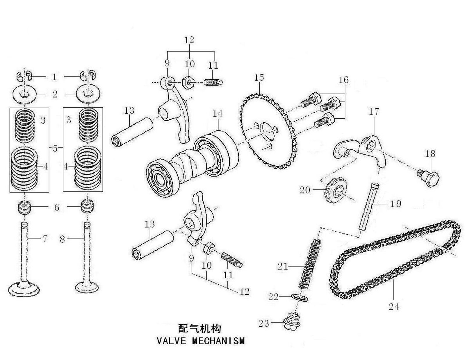 32 Valve Mechanism