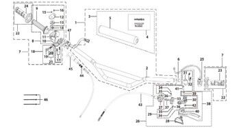 01 Handle Bar Assembly