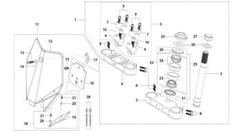 02 Steering Stem Assembly