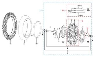 11 Rear Wheel Assy