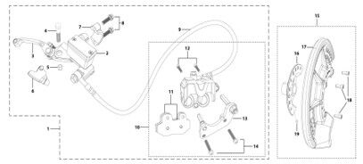 05 Front Brake Assy