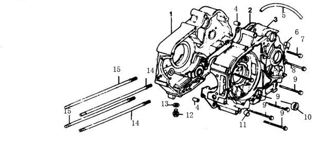 40 Crankcase