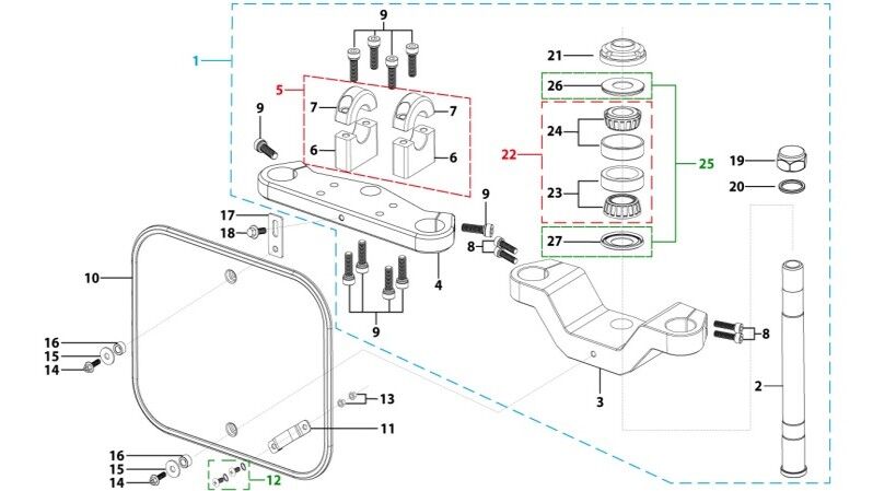 02 Steering Stem Assembly