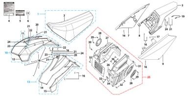 12 Seat & Plastic